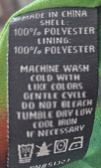 Vince Camuto Plus Size Scarf Maxi Multicolor Boho Elastic Waist Skirt - Picture 8 of 8